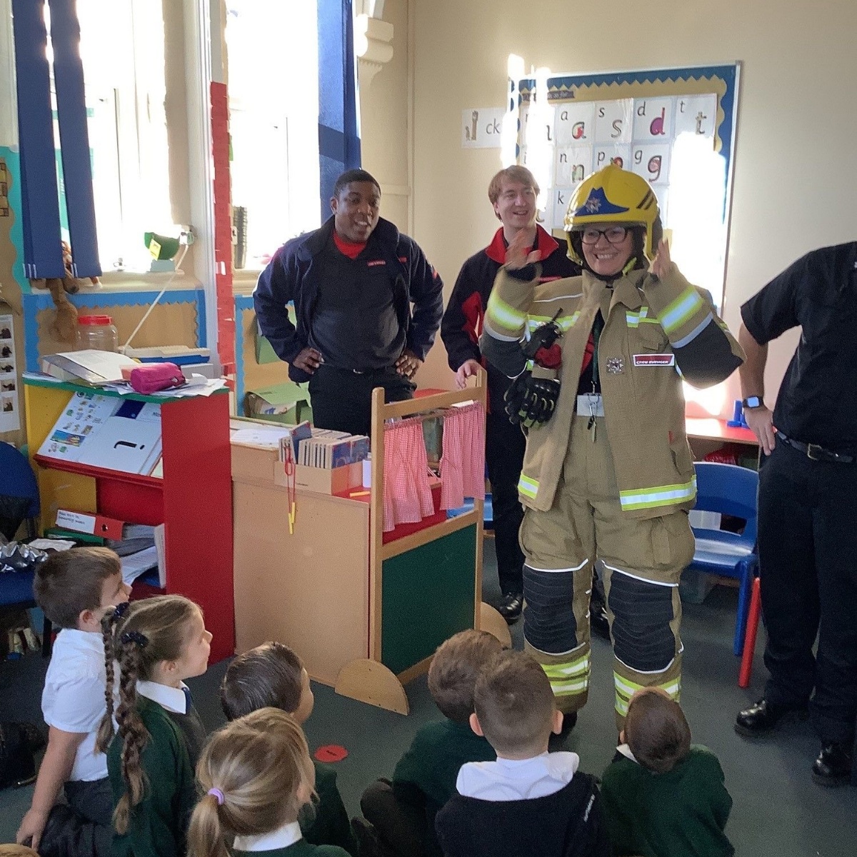 Upwell Academy - EYFS Firefighter Visit